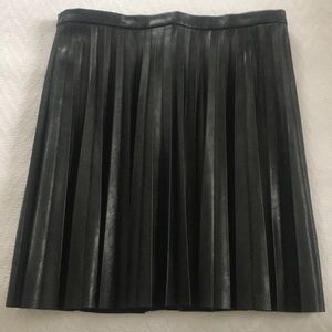 JCrew Faux Leather Skirt 6